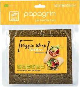 VEGETABLE TORTILLA WRAPS GOLD GLUTEN-FREE BIO 100 g - PAPAGRIN