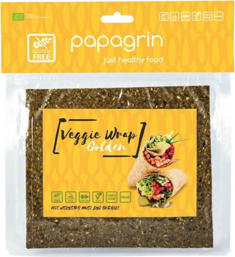 VEGETABLE TORTILLA WRAPS GOLD GLUTEN-FREE BIO 100 g - PAPAGRIN