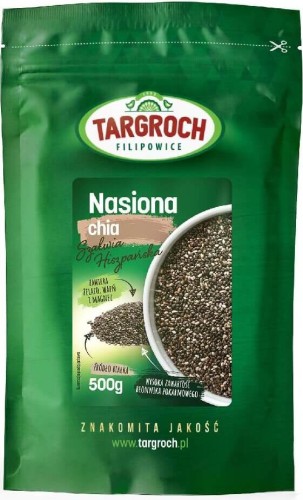 Nasiona chia szałwia hiszpańska 500g Targroch