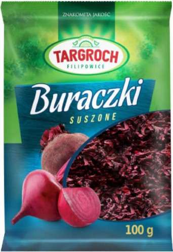 Buraczki suszone 100g Targroch