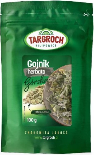 Gojnik suszony herbatka górska 100g Targroch