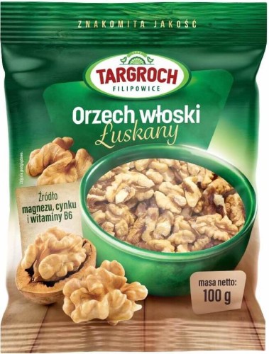 Gepelde walnoten 100g Targroch