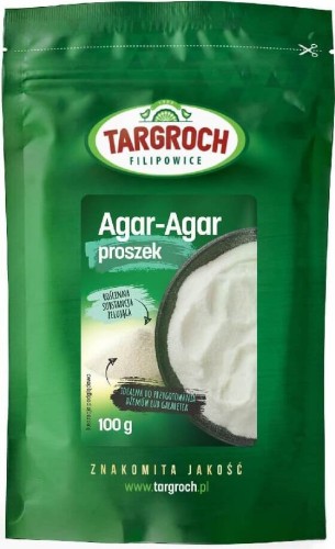 Agar - agar natuurlijk geleermiddel voor voedsel 100g Targroch