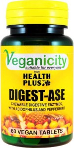 ENZYMES + PROBIOTICS 60 TABLETS Veganicity