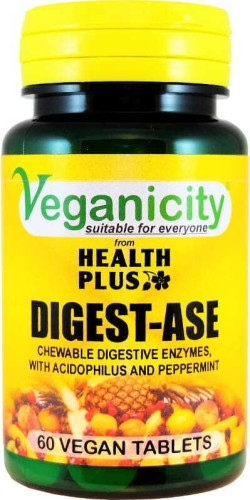 ENZYMES + PROBIOTICS 60 TABLETS Veganicity
