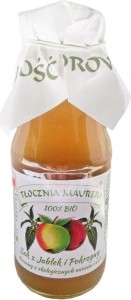 APPLE JUICE WITH NETTLE BIO 300 ml - TŁOCZNIA MAURERA