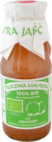 SOK JABŁKOWY BIO 300 ml - TŁOCZNIA MAURERA