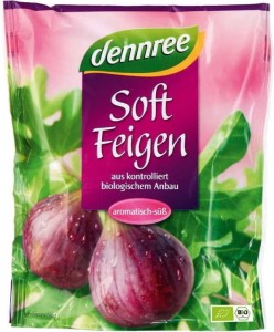 DRIED FIGS WITHOUT SEEDS BIO 200 g - DENNREE