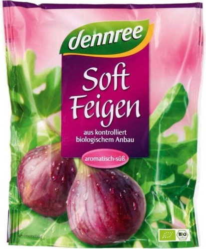 DRIED FIGS WITHOUT SEEDS BIO 200 g - DENNREE