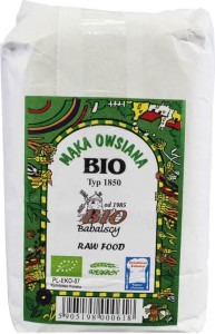 Hafermehl Vollkorn TYPE 1850 BIO 500 g - BABALSCY