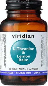 Theanine- en citroenmelisse-extract L-Theanine & citroenmelisse 30 Viridian-capsules