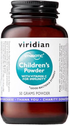 Synbiotic for children with vitamin C 50g Viridian