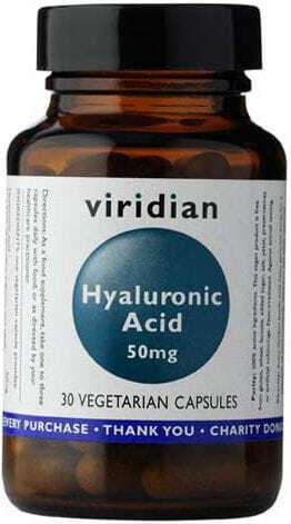 Hyaluronic acid 50mg 30 capsules Viridian