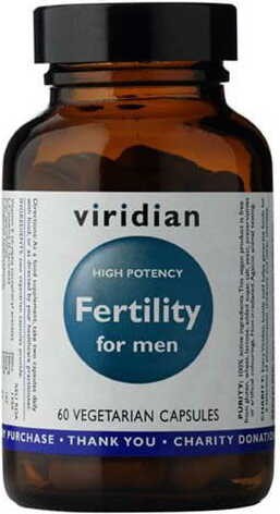 Fertilility for men 60 capsules Viridian