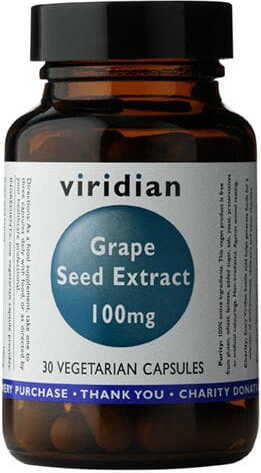 Grape seed extract OPC 100mg 30 capsules Viridian
