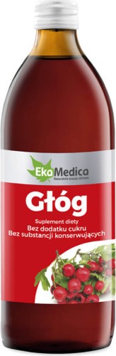 Głóg sok 500ml EkaMedica