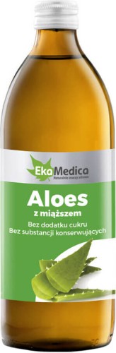 Aloësap met vruchtvlees 500ml EkaMedica