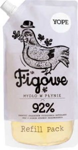 Liquid soap Fig natural refill pack 500ml Yope