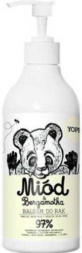 Natuurlijke handbalsem Honing en Bergamot 300ml Yope