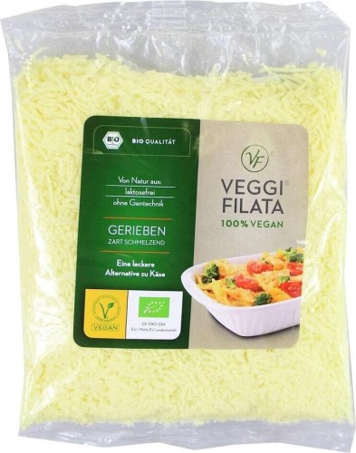 VEGAN PRODUCT A LA GRATED CHEESE(2mm) BIO 200 g - VEGGIE FILATA