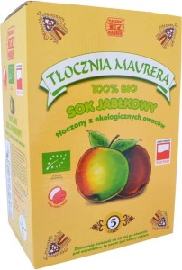 Apple juice BIO 5 L - TŁOCZNIA MAURERA