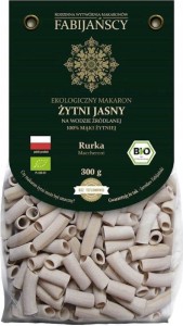 MACCHERONI PASTA (RYE LIGHT) BIO 300 g - FABIJAŃSCY