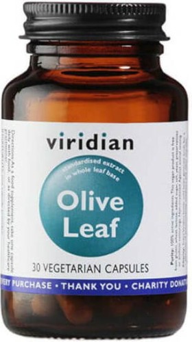 Olive leaf 30 capsules Viridian