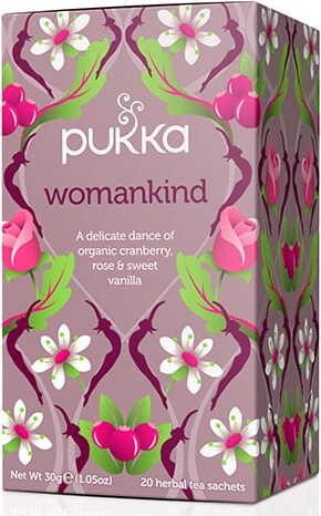 Bio Womankind thee 20 Pukka zakjes