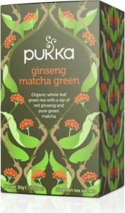 Matcha Ginseng Groene Bio thee - 20 Pukka zakjes