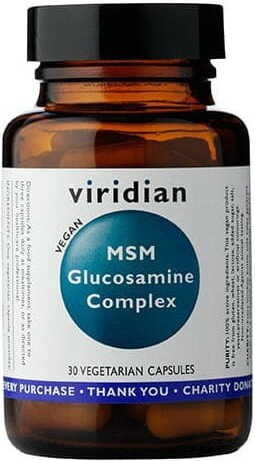 MSM glucosamine complex 30 capsules Viridian