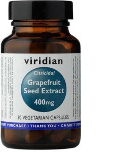 Grapefruit seed extract 400mg 30 capsules Viridian