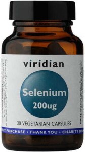 Selenium 200ug 30 capsules Viridian