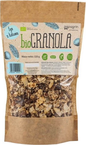 MUESLI CON HIGO Y COCO BIO 320 g - PAPAGRIN