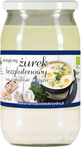 SOUR SOUP ON SOURDOUGH FOR RICE BIO 700 ml - FARMA ŚWIĘTOKRZYSKA