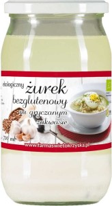 BUCKWHEAT SOUR SOUP GLUTEN-FREE BIO 700 ml - FARMA ŚWIĘTOKRZYSKA