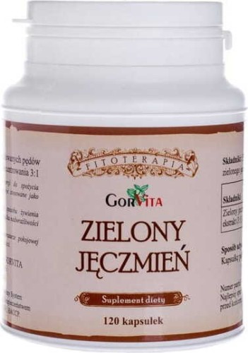 Groene gerst jonge gerst 220 mg 120 capsules GorVita