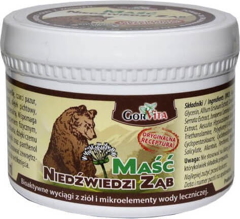 Maść Niedźwiedzi Ząb 200ml GorVita