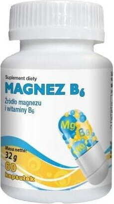Magnez + witamina B6 60 kapsułek GorVita