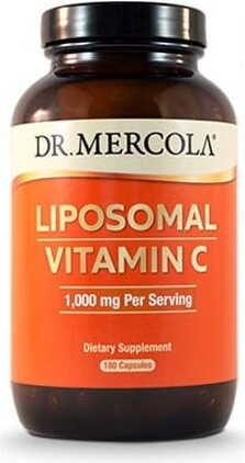 Witamina C Liposomalna Liposomal Vitamin C 1000mg 180 kapsułek Dr. Mercola kenayAG