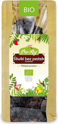 CIRUELAS SECAS SIN HUESO BIO 200 g - BIO RAJ