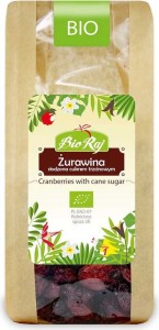 CRANBERRY SWEETENED WITH CANE SUGAR BIO 100 g - BIO RAJ