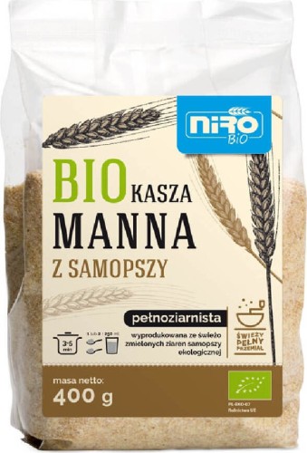 EINKORN SEMOLINA BIO 400 g - NIRO