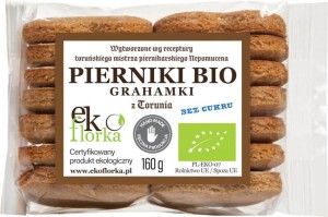GRAHAM GINGERBREADS BIO 160 g - EKOFLORKA