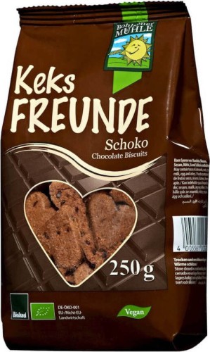 CHOCOLATE COOKIES BIO 250 g - BOHLSENER MUEHLE