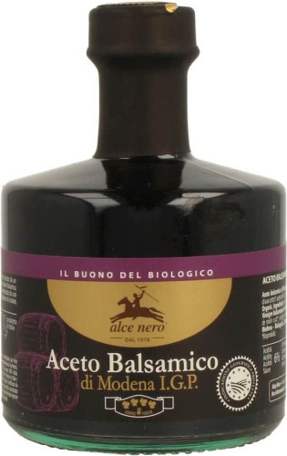 OCET BALSAMICZNY Z MODENY PREMIUM BIO 250 ml - ALCE NERO