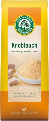 GRANULATED GARLIC BIO 70 g - LEBENSBAUM