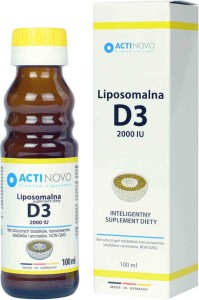 Vitamina liposomiale D3 2000IU 50 porzioni 100ml ActiNovo