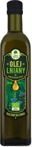 LINSEED OIL VIRGIN BIO 500 ml - DARY NATURY