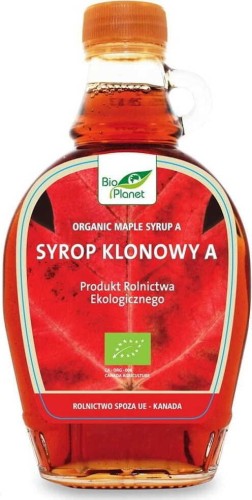 SYROP KLONOWY C BIO 250 ml - BIO PLANET