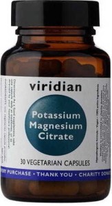 Potassium and Magnesium Citrate 30 capsules Viridian